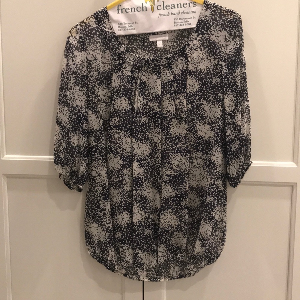 Pea in the Pod collection maternity blouse